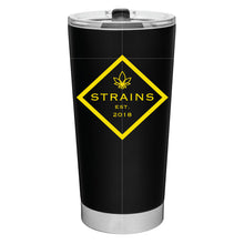 Load image into Gallery viewer, Strains 20 oz Stainless Steel Thermal Tumbler
